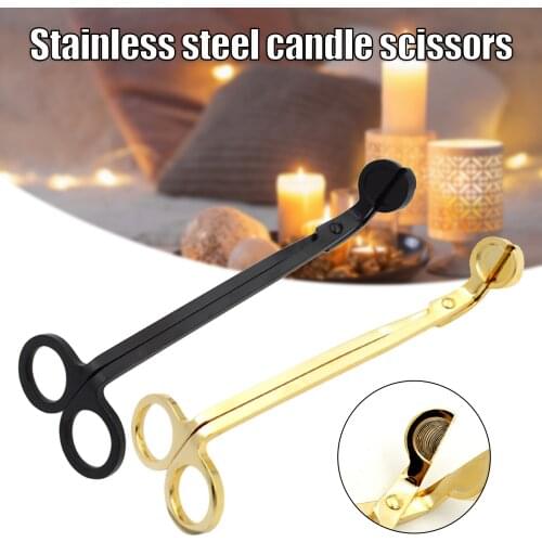 Stainless Steel Candle Scissors for Scented Candles Lovers Candle Wick Trimmer Candle Accessories UD88