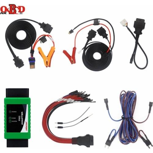 OBDSTAR P002 Adapter for TOYOTA 8A/Ford All Key Lost with B-osch ECU Flash Work with X300 DP Plus Pro4 Key Master 5 Programmer