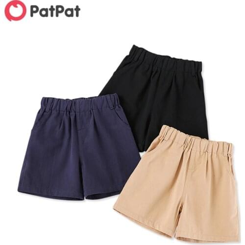 PatPat Baby/Toddler Solid Suit Shorts