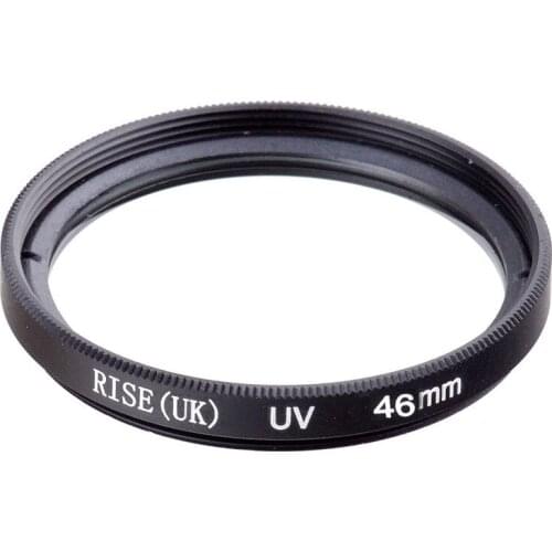 Wholesale 10 pcs RISE(UK) 46MM UV Ultra-Violet Filter Lens Protector for DLSR 40.5mm lens
