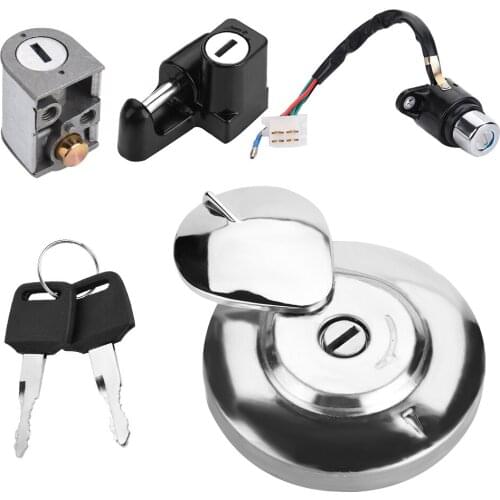 Motorcycle Ignition Switch Fuel Gas Cap Cover Lock & Keys For Honda CMX250 Rebel 1985-2014 CA125