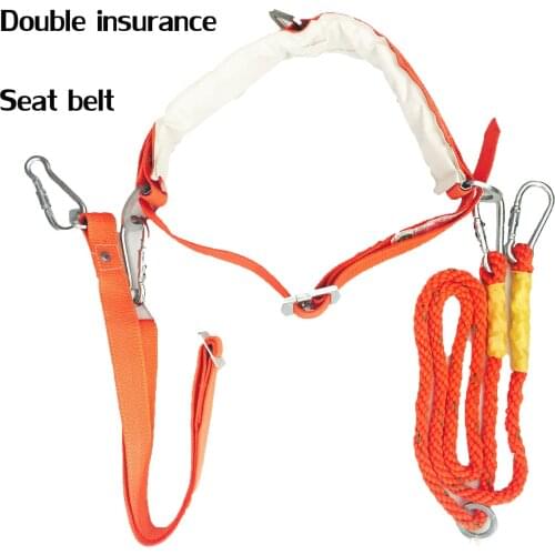 Electrician Protective Safety Belt, Double Insurance Safety Belt, Safety Belt For High-Altitude Work On Site