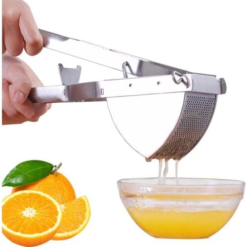 Manual Citrus Juicer Hand Orange Squeezer Lemon Fruit Juicer Citrus Press Machine Stainless Steel Kitchen Accessories For Home