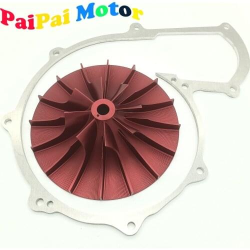 Supercharger COMPRESSOR WHEEL Impeller Billet 420867195 with Spacer 15.6 PSI for Seadoo 255 260 RXT RXP RXP-X