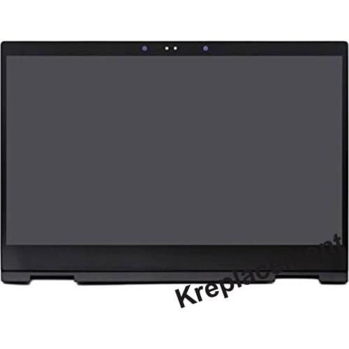 For HP ENVY X360 13-ag0053la 13-AG0007CA 13-AG0010CA 30 Pins LCD Touch Screen Digitizer Glass with Frame Replacement 1080P