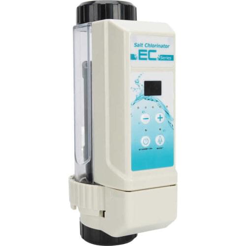 Skimmer 16g/h Saltwater Chlorine Generator Electrolysis Salt Chlorinator for Pool Hot Tub Spa 100‑240V leaf