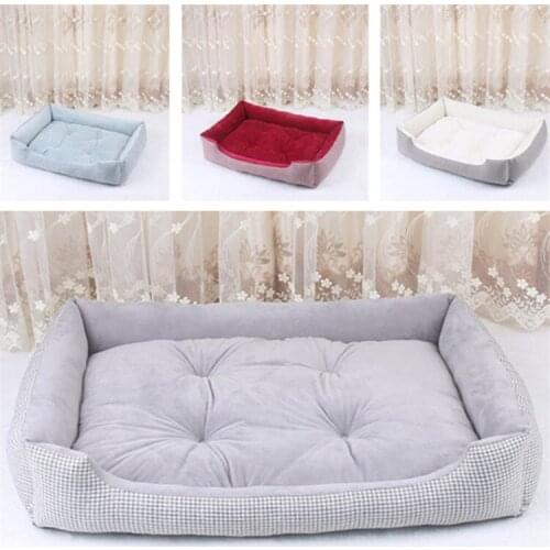 Dog Bed Sleeping Bag Kennel Cat Puppy Sofa Bed Pet House Dogs Supplies Winter Warm Beds Cushion For Small Dogs