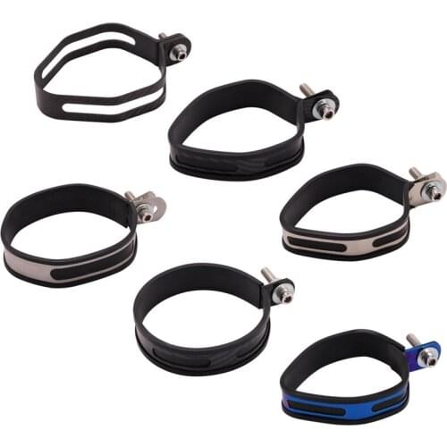 Motorcycle Exhaust Pipe Hanger Clamp Strap Mount Bracket Exhaust System Hanger Stainless Steel Hanging Clamp