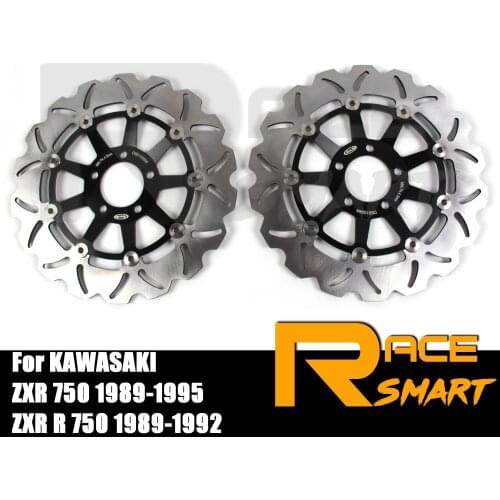 ZXR750R 1989-1992 Motorcycle Front Brake Disks Discs Brake Rotors For KAWASAKI ZXR750 1989-1995 ZXR-750 ZXR 750 1990 1993 1994