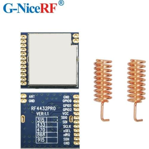 10pcs/lot 14km Long distance range| 100mW SPI Interface RF4432PRO 868MHz Wireless Module