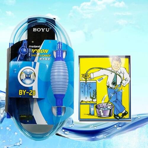 2.55meter Long Siphon Gravel Cleaner for Fish Tank Cleaning Washing Sand Changing Water.Aquarium Fish Tank Gravel Cleaner Water