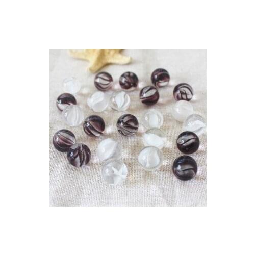 A3 14MM Childrens game machine pinball machine glass ball fishbowl flower pot decoration color wave package mail solid color