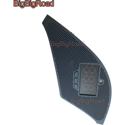 BigBigRoad Car Auto Head Up Display HUD Projector Screen Overspeed Alert Alarm Detector For Audi Q50L 2018 2019 2020