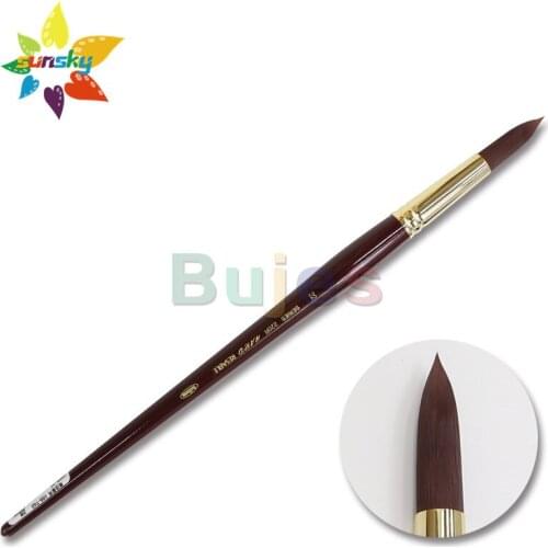 Original Japan Holbein 220R Acrylic pigment Oil painting brush pen Synthetic fiber Round head pen Professional Art supplies