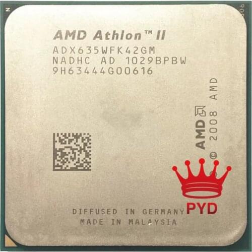 AMD Athlon II X4 635 2.9GHz Quad-Core CPU Processor ADX635WFK42GI/ADX635WFK42GM Socket AM3 938pin
