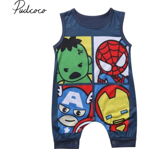 Citgeett Cartoon Newborn Infant Baby Kid Boy Girl Romper Jumpsuit Clothes Outfit Sunsuit 0-24M