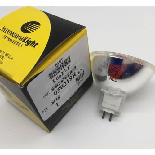 ILT L6420-F 12V75W halogen lamp,ABI-7300,ABI-7500 real time PCR,ABI7300/7500 12V 75W bulb,to part#4345287rev.c. L6420,L6420-K1