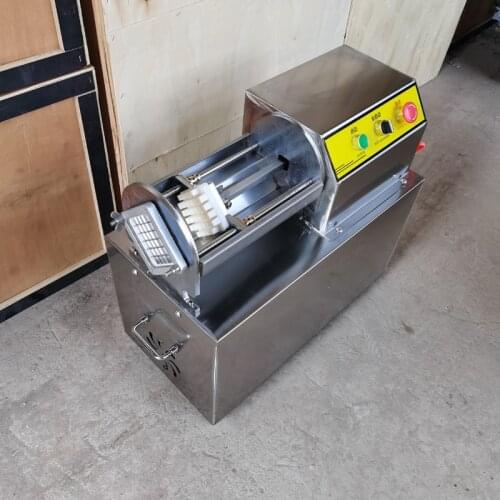 Commercial Vegetable Cutting Machine Electric French Fries Machine Stainless Steel Vegetable Strip Cutter Machine
