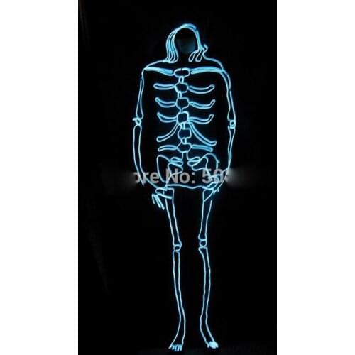 Halloween costumes LED Costumes El menswear diy magic Cos stage light clothing nightclub cosplay monster dance clothing