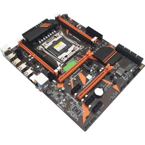 X99 2011-V3Pin DDR3 Desktop Computer Mainboard Gaming Motherboard for E5 2678V3 2696V3 2629V3 2649V3 2668V3 2676V3 CPU