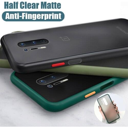 Matte Silicone Shockproof Bumper Case For Oneplus Nord 8 7T 7 Pro 6T Clear Cover For One Plus 8 Nord 1+6T 7T 1+8 1+7T Funda Capa