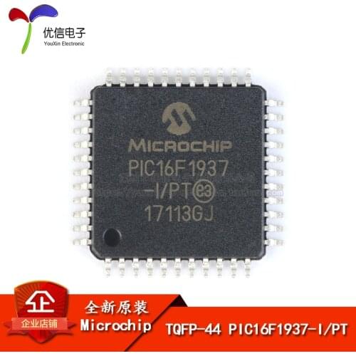 Patch PIC16F1937-I/PT chip 8 bit microcontroller LCD 14K flash TLFP-44