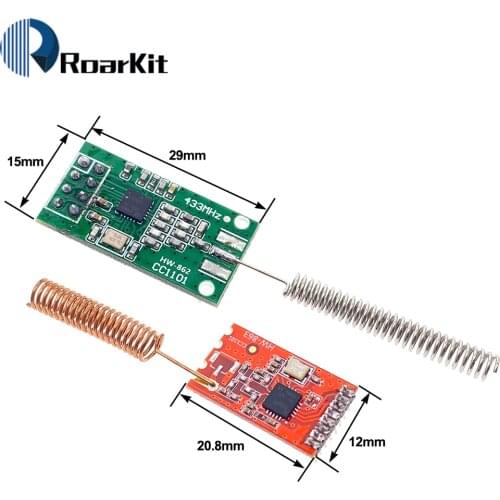 CC1101 433M 10mW Wireless Sender Transceiver Receiver Module NRF905/SX1212/SI4432 data transmission/transceiver