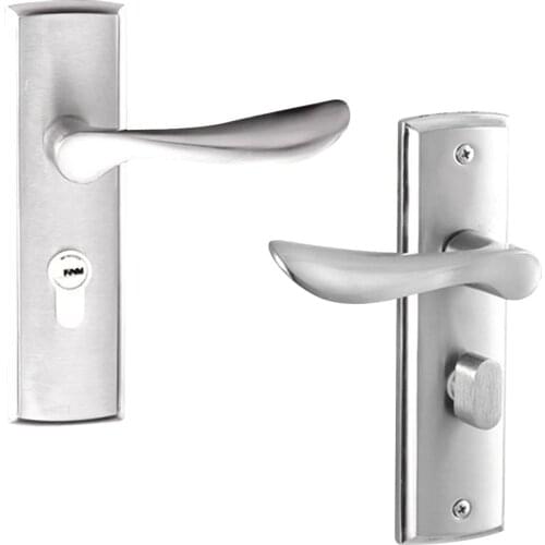 Internal Door Handle Set Lever Door Handle Locks Lockset Bedroom Privacy Dual Latch With 3 Keys #1