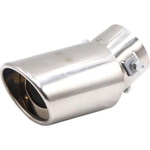 Exhaust Tip Pipe Heat-resistant Anti-corrosion Stainless Steel Curved Car Muffler Tip Exhaust Pipe for Truck