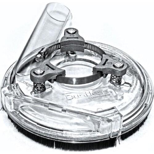 125mm Angle grinder dust cover Dust cover dust-free operation Dust-free cover Can be connected to vacuum cleaner Dust-free