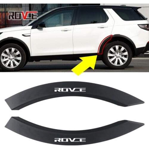 ROVCE Car Styling Fender Arch Wheel Eyebrow Protector Rear Bumper For Discovery Sport 2015-2019 L550 LR058529 LR058530