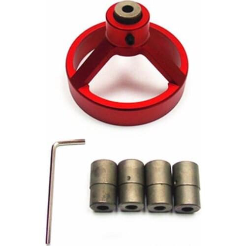 Handheld vertical flat hole locator with 6mm,7mm,8mm,9mm,10mm drill set Woodworking vertical drilling accessories