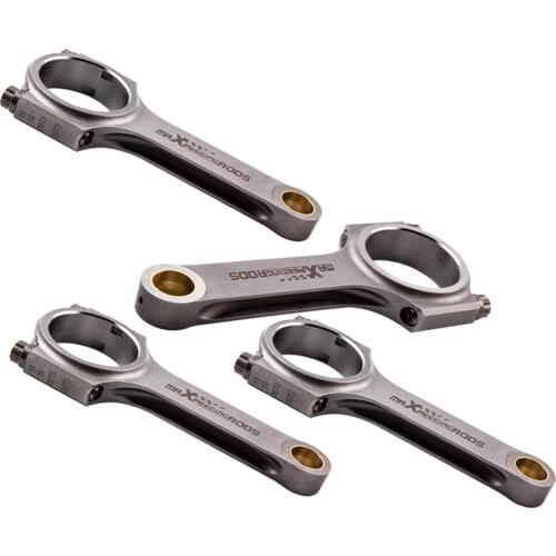 4PCS H-beam 4340 133.1mm Connecting Rods For Rover Coupe 1.8 16v 1996-1999 ARP 2000 Bolts 600-800HP Screws Piston Pin