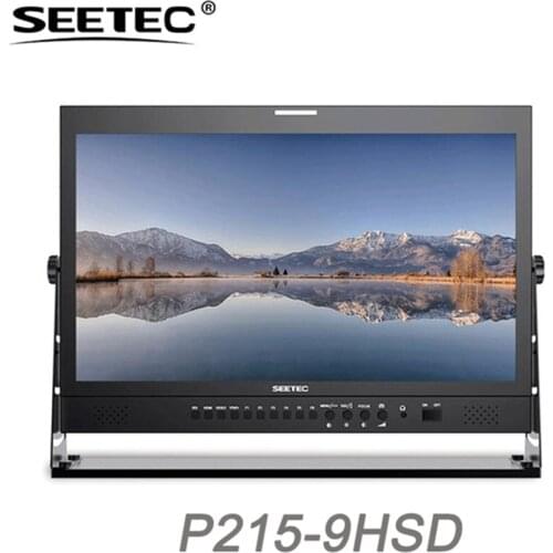 Seetec P215-9HSD 21.5 Inch Broadcast Studio Monitor with 3G-SDI HDMI AV YPbPr 21.5" Full HD IPS LCD Broadcast Monitor