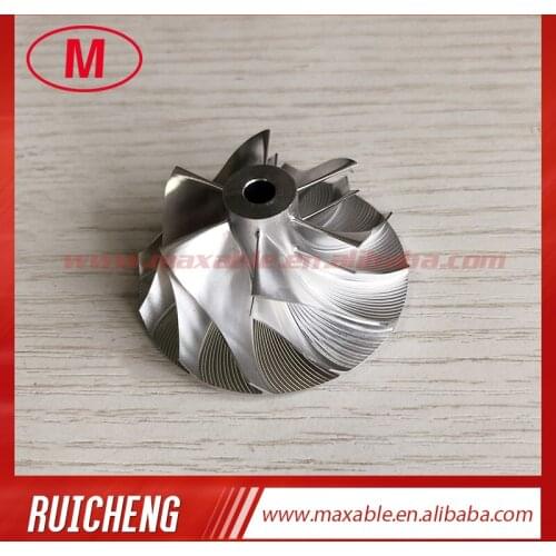 TD0435 10T-SB 35.50/49.00mm 6+6 blades Turbo Milling/billet compressor wheel for 49135-04000