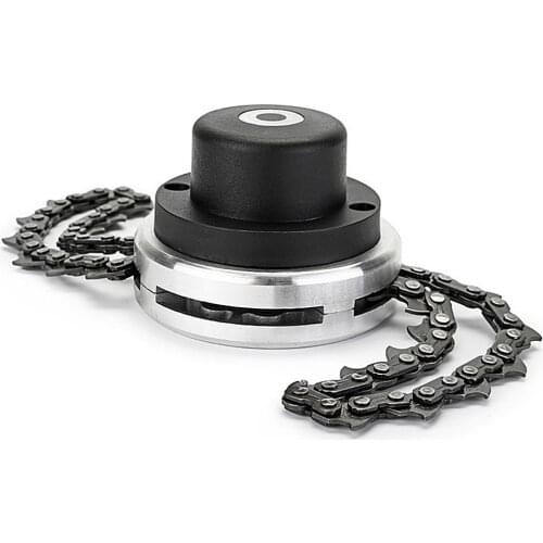 Universal Trimmer Head Chain Brushcutter Garden Grass Trimmer With Thickening Chain Weeding Head For Lawn Mower