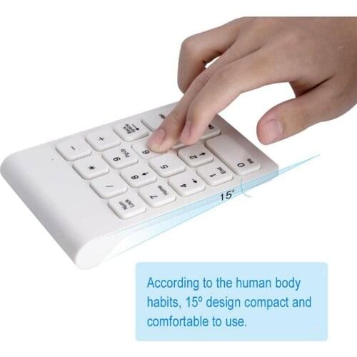 USB Numeric Keypad 18 Keys Mini USB 2.0 Hubs For Digital Compute PC Keyboard Slim shipping Drop Laptop Number Ultra Pad Q8K7