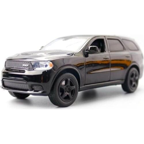 1/32 Simulation Replica Dodge Durango SRT Off-road Vehicle Metal Diecast Model Sound And Light Steering Toys SUV Model