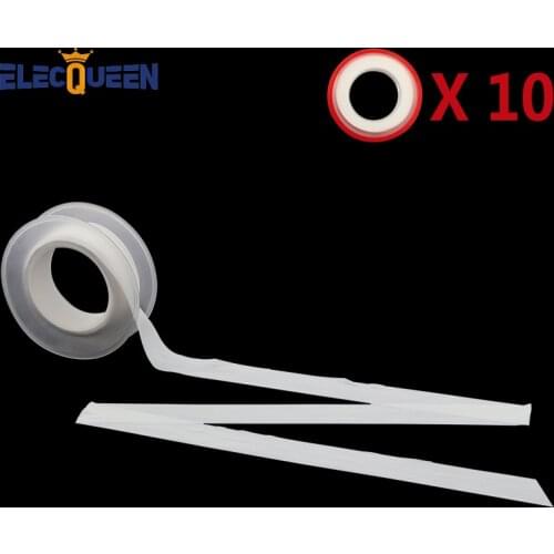10 pcs/Lot Eco-Friendly Non-polluting Sealing Water Tapes PTFE Thread Seal Plumbing Tape Thread /Faucet /Pump fittings