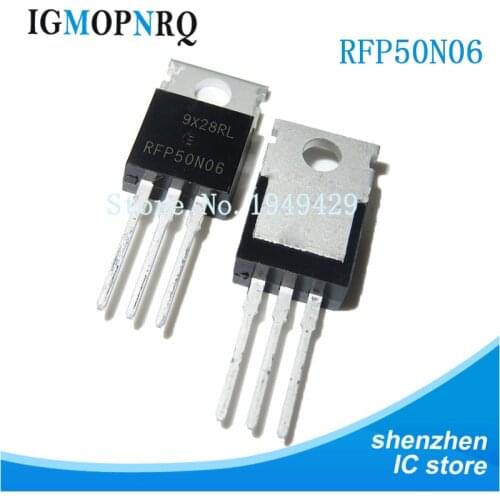10PCS RFP50N06 TO-220 50N06 TO220 new