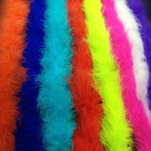 2 Meters/Pcs Colorful Ostrich Feather Boa Wedding Decoration Dance Apparel Feather Strip Shawl Ostrich Feathers for Crafts Trim