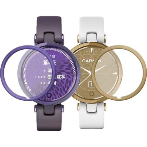 2pcs FULL Coverage Screen Protector Film For Garmin Lily Watch Protection Cover Clear Soft Water-proof Anti-scratch Film PMMA+PC