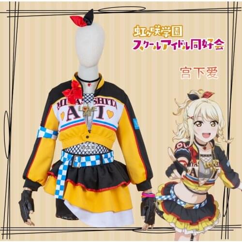 2021 Rainbow Saki Academy Idol Club cos Miyashita Ai Just Believe cosplay costume full set
