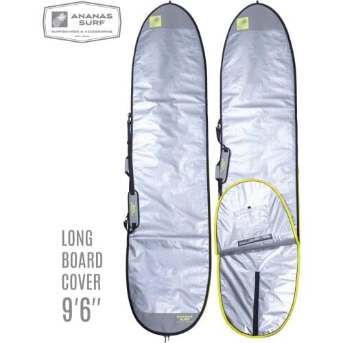 Ananas Surf 9ft. 6 in. Surfboard Longboard Travel Bag Day Protect Cover Malibu Boardbag 9'6"(290 cm)