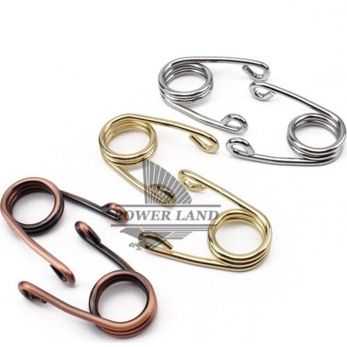 Free Sjipping 3.5" Chrome/Gold/Bronze Custom Torsion Solo Seat Spring For Harley Chopper Bobber Motorcycle 1 Pair Motorbike Part