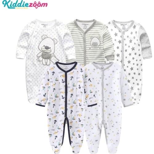 Baby Boys Rompers Soft Cotton Baby Unisex Rompers Overalls Newborn Clothes Long Sleeve Roupas de bebe Infantis Girl clothing Set