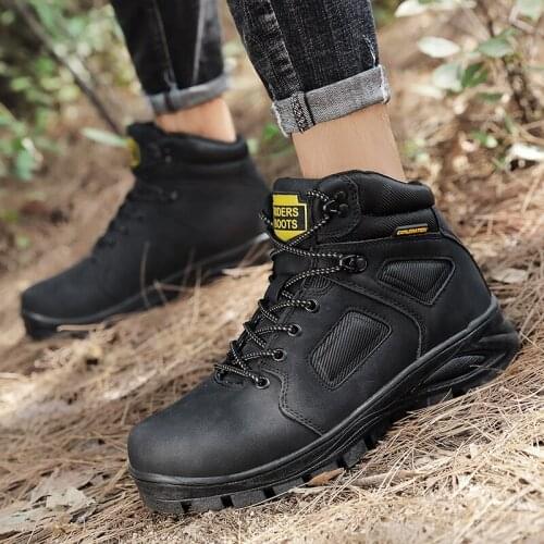 Breathable leisure boots sneaker black hot Sneaker mens footwear Mens shoes outdoor fashion slip sport Casual sneakers leather