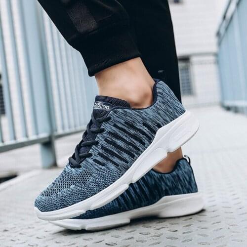 Mens casuales mesh sale Breathable Shoes summer male comfortable knitting s Mens Casual shoe hot zapatos casual Fashionable for