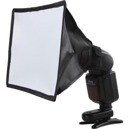 New 15*17cm Universal Mini Portable Softbox Diffuser for Flash/Speedlite/Speedlight for Sony/Nikon Soft Box with Hop-pocket