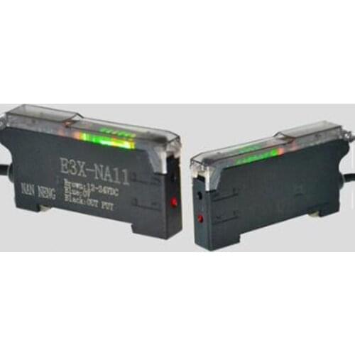 Original M3M4M6 optical fiber amplifier optical fiber sensor diffuse reflective photoelectric Sensor E3X-NA11